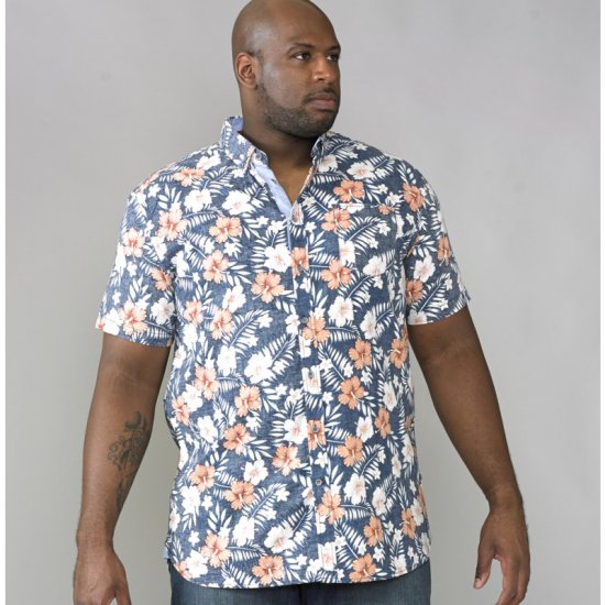 D555 Huxley Hawaii Shirt - Krekli - Krekli - 2XL-8XL