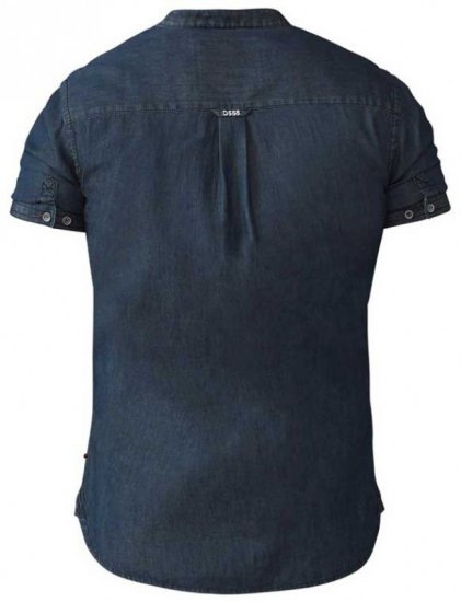 D555 Astra Short Sleeve Denim Shirt - Krekli - Krekli - 2XL-8XL