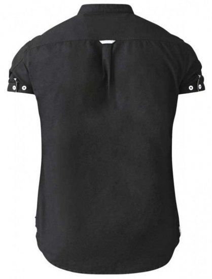 D555 Dwight Short Sleeve Shirt Black - Krekli - Krekli - 2XL-8XL