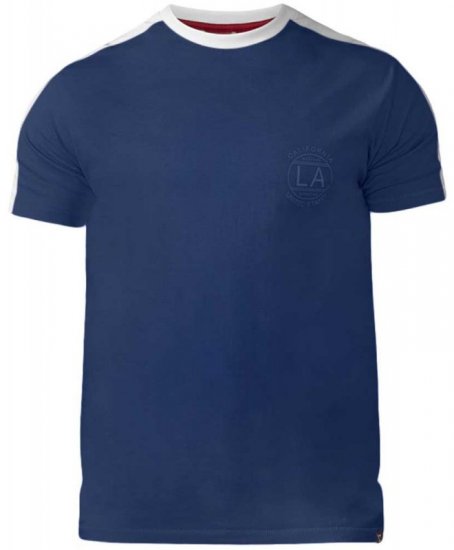 D555 Rick T-shirt Navy - T-krekli - T-krekli - 2XL-14XL