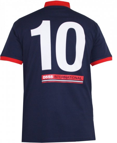 D555 Foster Polo Navy - Polo krekli - Polo krekli - 2XL-8XL