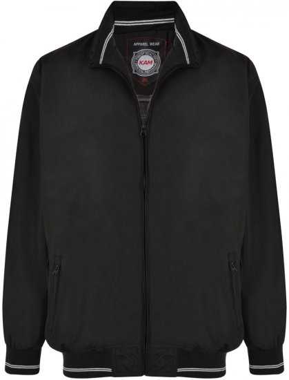 Kam Jeans 436 Summer Jacket Black - Jakas & Lietus apģērbs - Jakas - 2XL-12XL