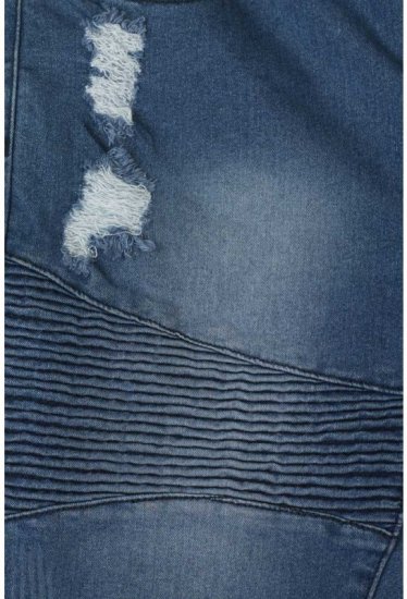 D555 Rodrigo Stretch Biker Style Shorts - Šorti - Šorti - W40-W60