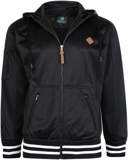 Kam Jeans 799 Tricot Hoody Black - Džemperi un džemperi ar kapuci - Džemperi - 2XL-14XL
