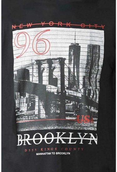 D555 Cain T-shirt Black - T-krekli - T-krekli - 2XL-14XL