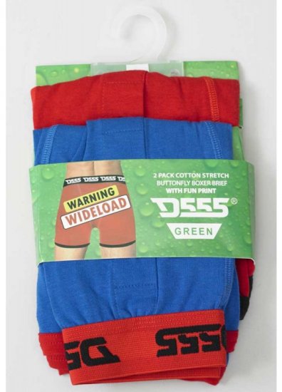 D555 Novelty Boxershorts 2-pack - Apakšveļa un peldšorti - Apakšveļa - 2XL-8XL