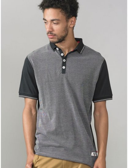 D555 Cecil Polo Black - Polo krekli - Polo krekli - 2XL-8XL