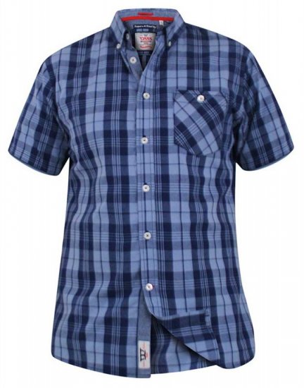 D555 Genoa Short Sleeve Shirt & T-shirt Combo - Krekli - Krekli - 2XL-8XL