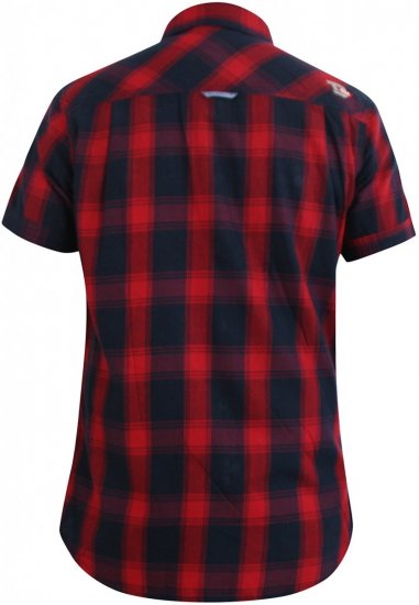 D555 Oliver Short Sleeve Shirt - Krekli - Krekli - 2XL-8XL