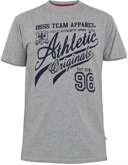 D555 Liberty Short Sleeve Shirt & T-shirt Combo - Krekli - Krekli - 2XL-8XL