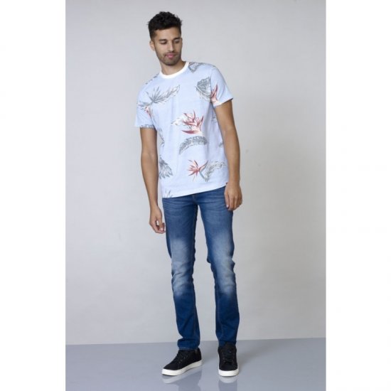 D555 Rufus T-shirt Blue - T-krekli - T-krekli - 2XL-14XL