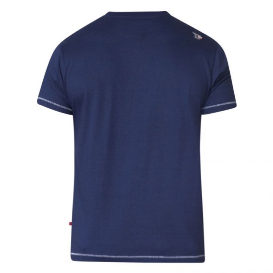 D555 Murray T-shirt Navy - T-krekli - T-krekli - 2XL-14XL
