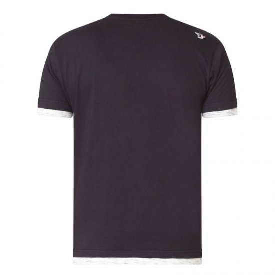 D555 Merlin T-shirt Black - T-krekli - T-krekli - 2XL-14XL