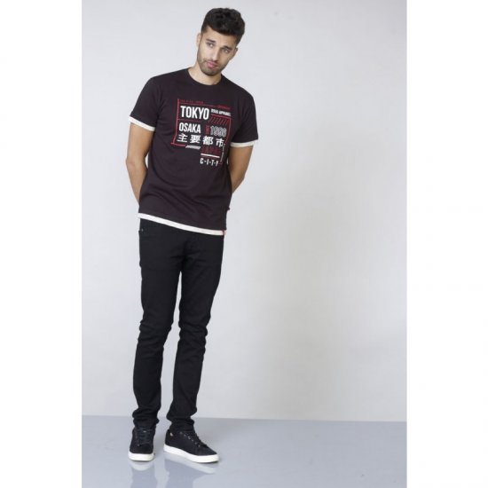 D555 Merlin T-shirt Black - T-krekli - T-krekli - 2XL-14XL