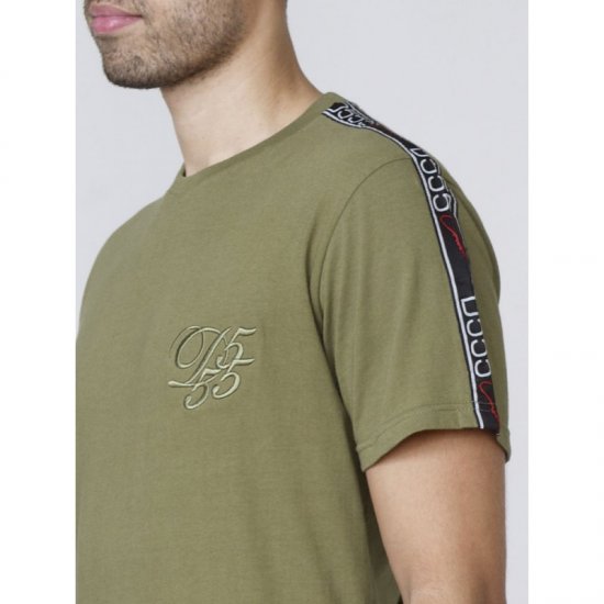 D555 Kambria Couture T-shirt Khaki - T-krekli - T-krekli - 2XL-14XL