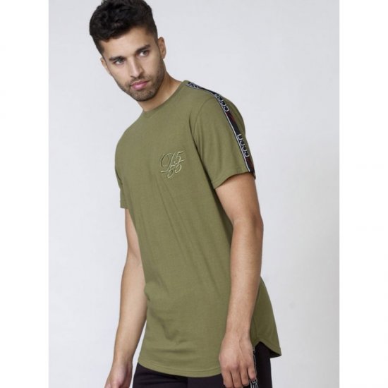 D555 Kambria Couture T-shirt Khaki - T-krekli - T-krekli - 2XL-14XL