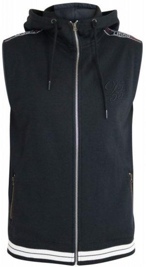 D555 Chemung Short Sleeve Hoodie Black - Džemperi un džemperi ar kapuci - Džemperi - 2XL-14XL