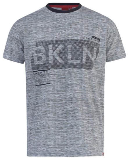 D555 NewYork Brooklyn T-shirt Black - T-krekli - T-krekli - 2XL-14XL