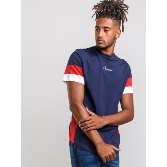 D555 Baker T-shirt Navy - T-krekli - T-krekli - 2XL-14XL