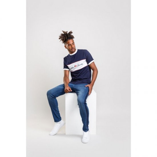 D555 Cullen T-shirt Navy - T-krekli - T-krekli - 2XL-14XL