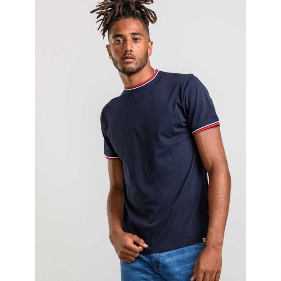 D555 Bates T-shirt Navy - T-krekli - T-krekli - 2XL-14XL