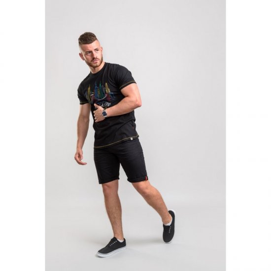 D555 Shelby T-shirt Black - T-krekli - T-krekli - 2XL-14XL