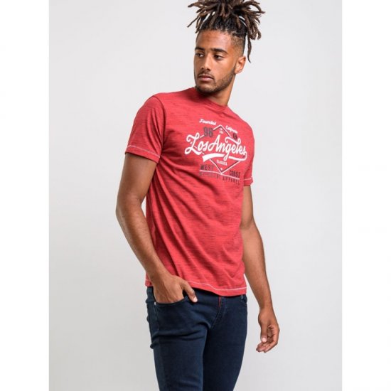 D555 Shelton T-shirt Red - T-krekli - T-krekli - 2XL-14XL