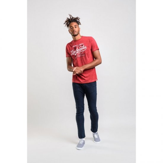 D555 Shelton T-shirt Red - T-krekli - T-krekli - 2XL-14XL