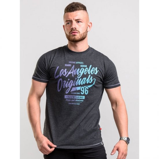 D555 Simmons T-shirt Black - T-krekli - T-krekli - 2XL-14XL