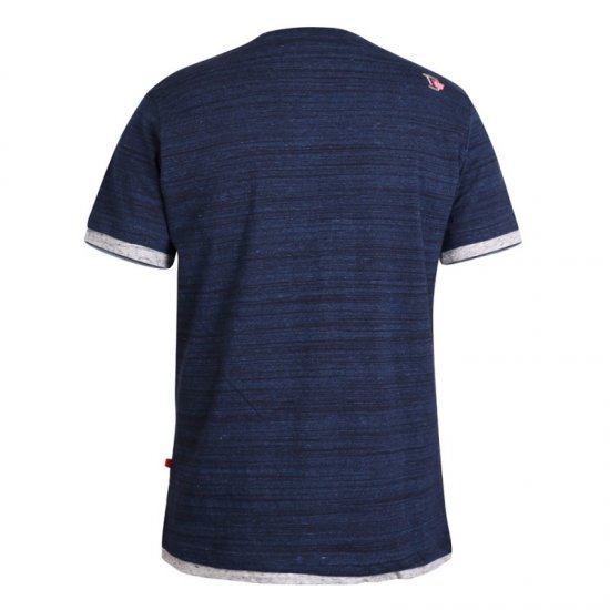 D555 Finn T-shirt Navy - T-krekli - T-krekli - 2XL-14XL