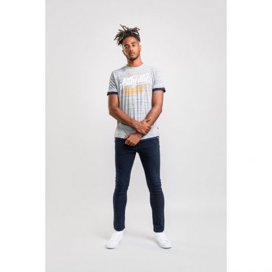 D555 Finn T-shirt Grey - T-krekli - T-krekli - 2XL-14XL