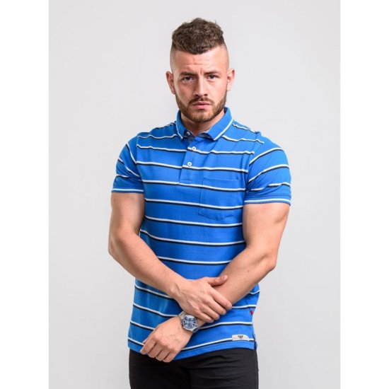D555 Holmes Polo Blue - Polo krekli - Polo krekli - 2XL-8XL