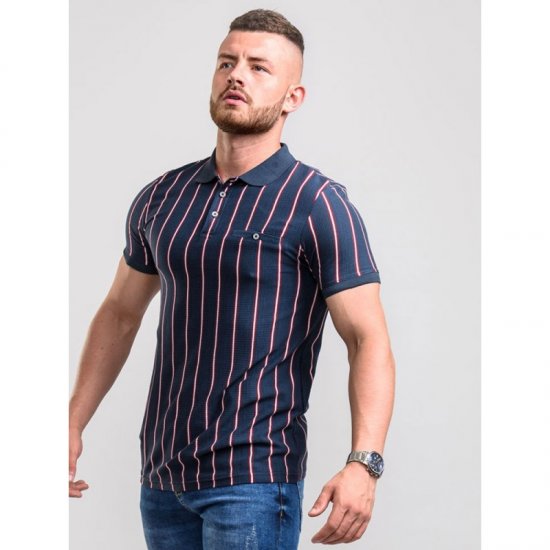 D555 Martel Polo Navy - Polo krekli - Polo krekli - 2XL-8XL