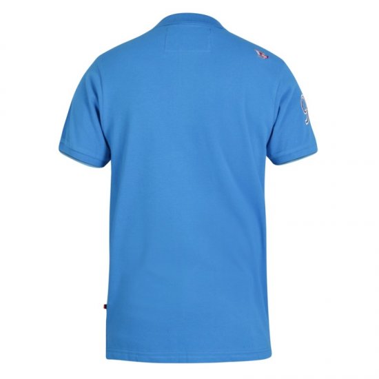 D555 Parker Polo Blue - Polo krekli - Polo krekli - 2XL-8XL