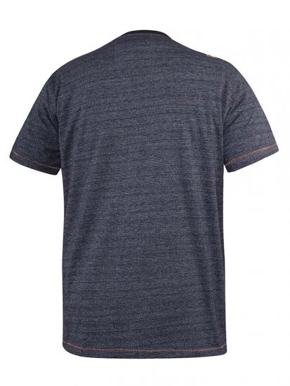 D555 Cairns Navy Fine Stripe Colorado Printed T-Shirt - T-krekli - T-krekli - 2XL-14XL