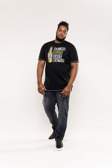 D555 Salford Save Water Drink Beer T-shirt Black - T-krekli - T-krekli - 2XL-14XL