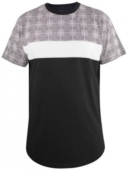 D555 Vista Couture Cut And Sew Curved Hem T-Shirt - T-krekli - T-krekli - 2XL-14XL