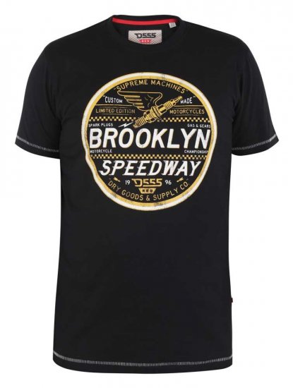 D555 Wadebridge Speedway Printed T-Shirt - T-krekli - T-krekli - 2XL-14XL