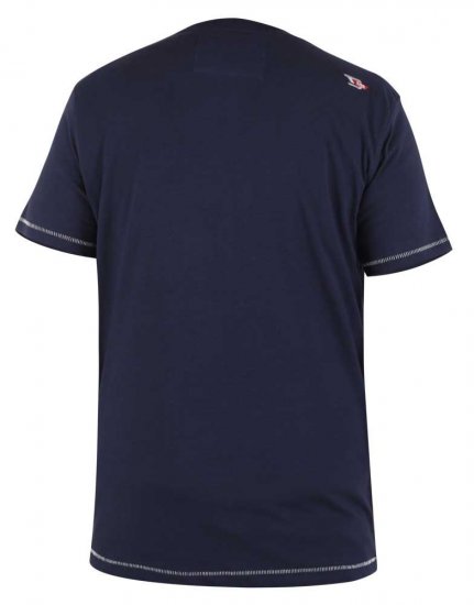 D555 Ashburton Printed T-Shirt - T-krekli - T-krekli - 2XL-14XL