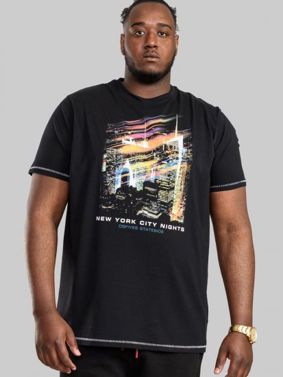 D555 Cambrone Printed T-Shirt - T-krekli - T-krekli - 2XL-14XL