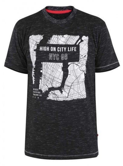 D555 Rumford Printed T-shirt - T-krekli - T-krekli - 2XL-14XL