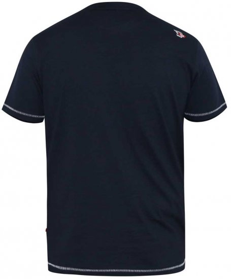 D555 DENTON Motorbike Printed T-Shirt - T-krekli - T-krekli - 2XL-14XL