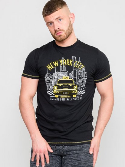 D555 WINGMORE Printed T-Shirt - T-krekli - T-krekli - 2XL-14XL