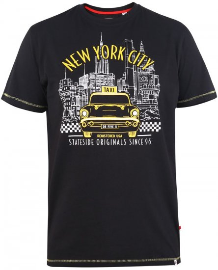 D555 WINGMORE Printed T-Shirt - T-krekli - T-krekli - 2XL-14XL