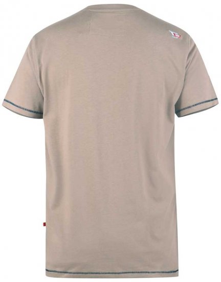 D555 RAMSGATE Printed T-Shirt - T-krekli - T-krekli - 2XL-14XL