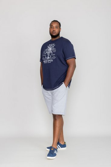 D555 CANTERBURY Printed T-Shirt - T-krekli - T-krekli - 2XL-14XL