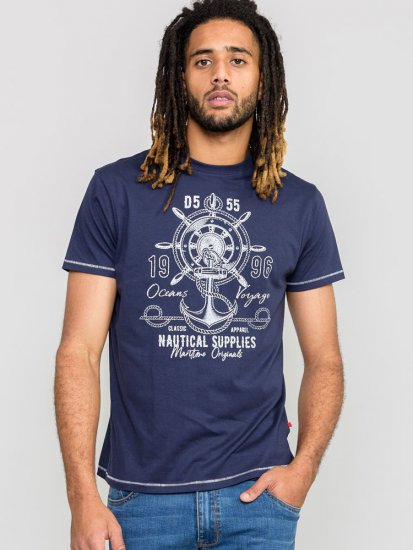 D555 CANTERBURY Printed T-Shirt - T-krekli - T-krekli - 2XL-14XL