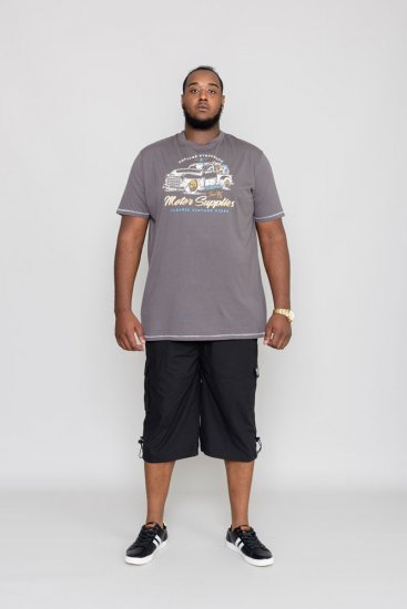 D555 BARMING Printed T-Shirt - T-krekli - T-krekli - 2XL-14XL