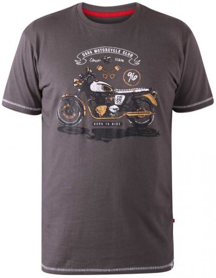 D555 BEXLEYHEATH Motorcycle Club T-Shirt - T-krekli - T-krekli - 2XL-14XL