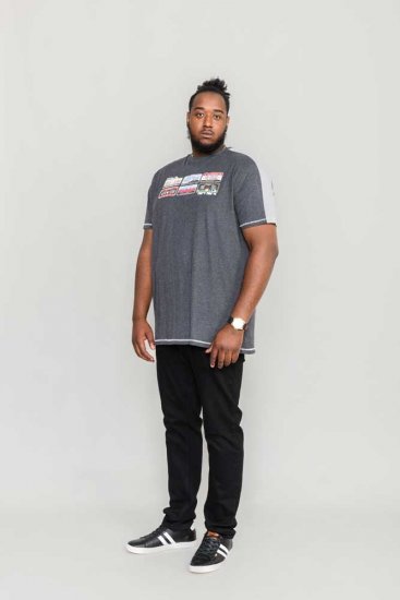 D555 SOHO American Number Plate T-Shirt - T-krekli - T-krekli - 2XL-14XL